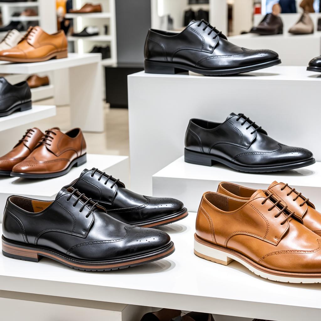 男士三接头皮鞋品牌推荐 废土猎人真皮商务皮鞋