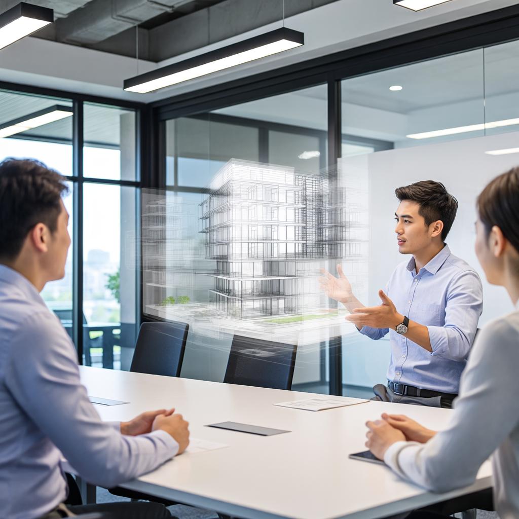 赤兔建筑智脑：AI施工模拟与智能建筑设计