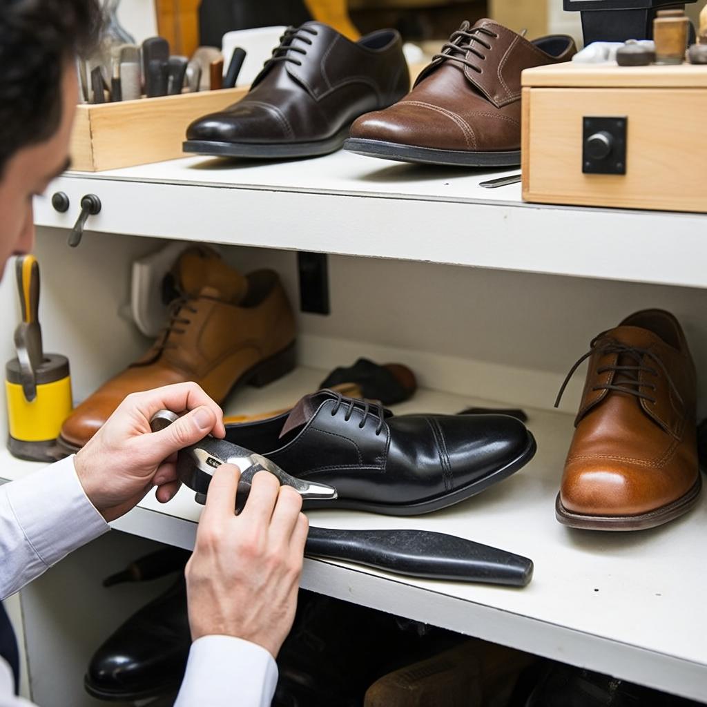 抗辐射皮革涂层：废土猎人正装皮鞋的核防护方案